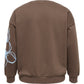 ONLY CARMAKOMA  CARODESSA L/S O-NECK SWT JRS BRUIN