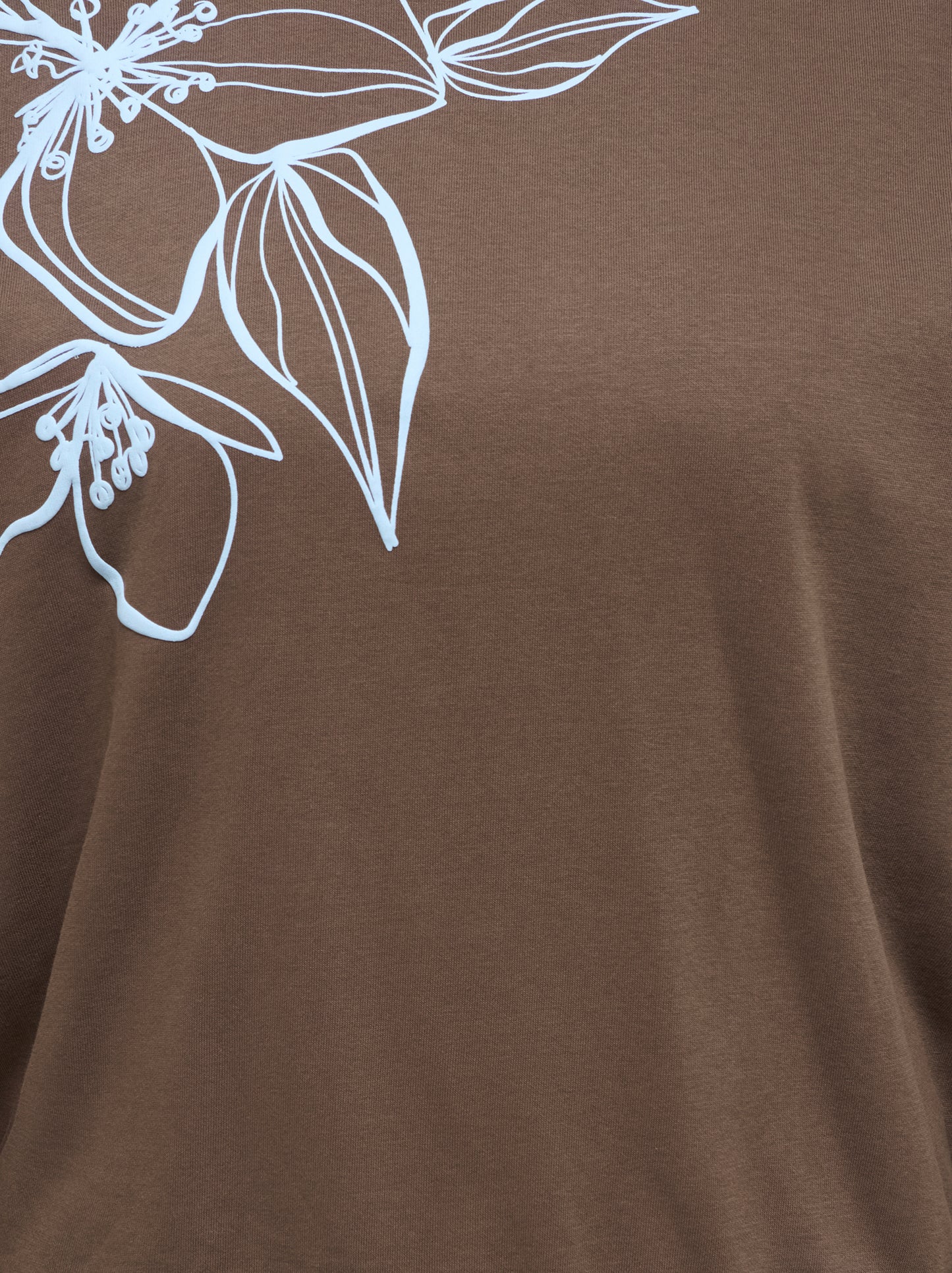 ONLY CARMAKOMA  CARODESSA L/S O-NECK SWT JRS BRUIN