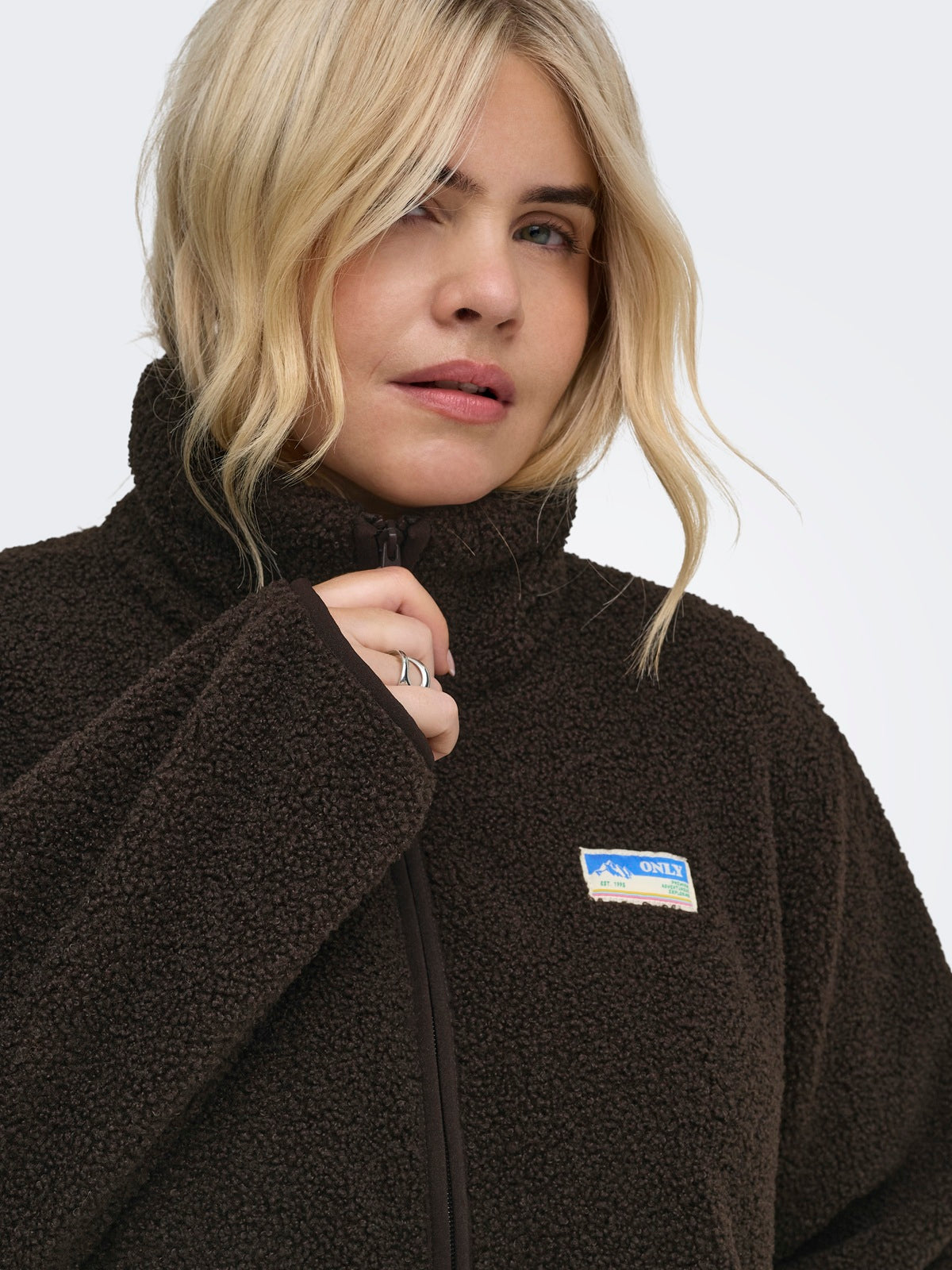 ONLY CARMAKOMA  CAREVA TEDDY JACKET OTW