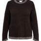 ONLY CARMAKOMA CARFINA LS STITCH O-NECK KNT