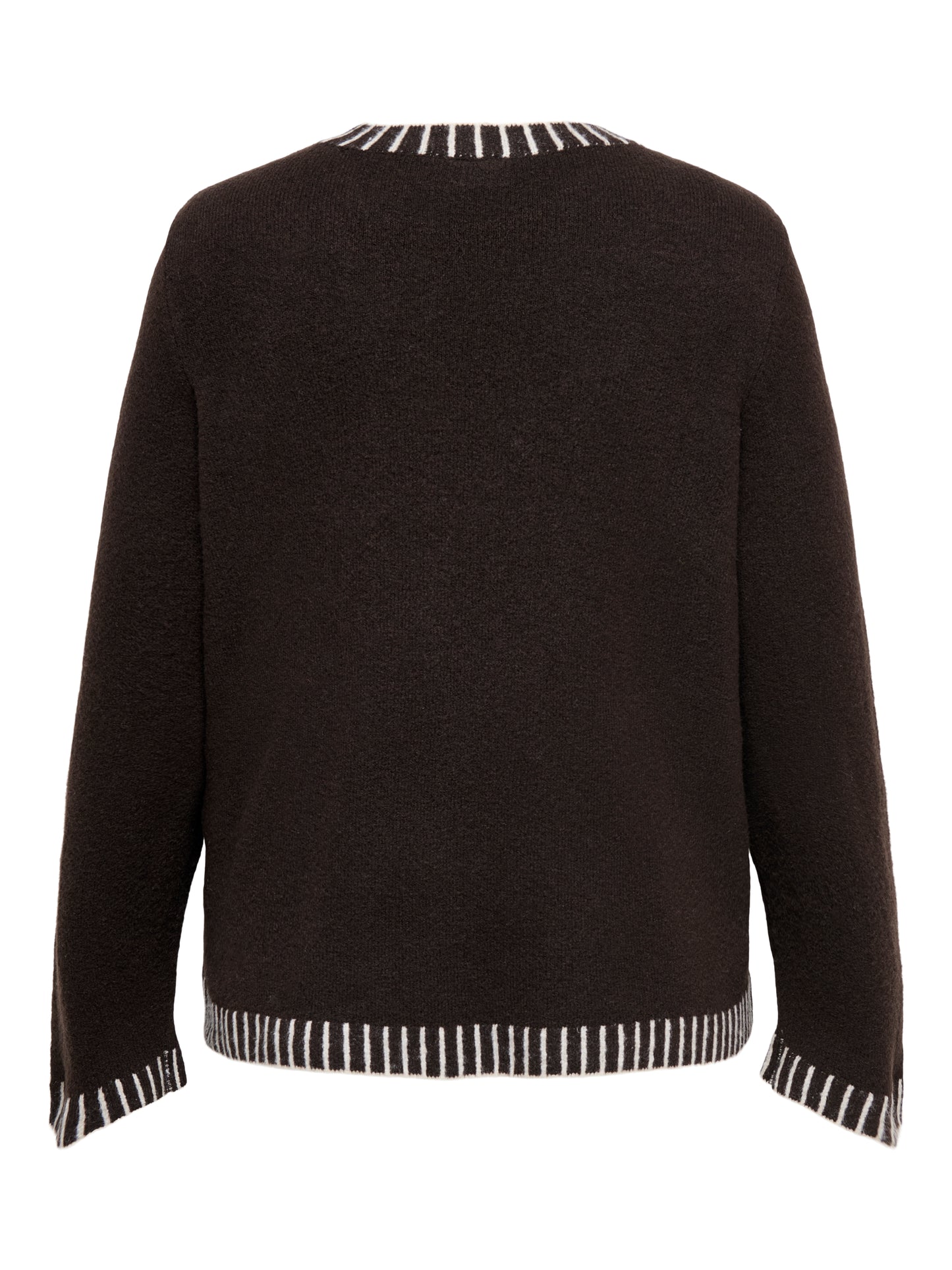 ONLY CARMAKOMA CARFINA LS STITCH O-NECK KNT