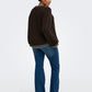 ONLY CARMAKOMA CARFINA LS STITCH O-NECK KNT