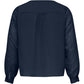 ONLY CARMAKOMA  CARMETTA L/S V-NECK TOP WVN BLAUW