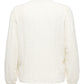 ONLY CARMAKOMA  CARMINNA L/S TOP JRS KLEUR WIT