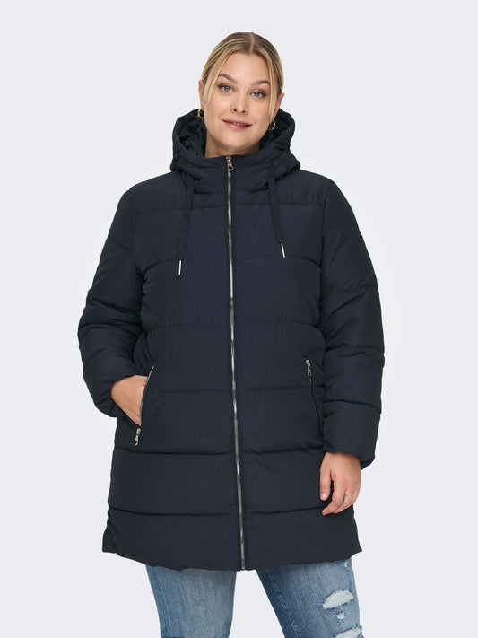 ONLY CARMAKOMA  CARDOLLY LONG PUFFER COAT CC OTW