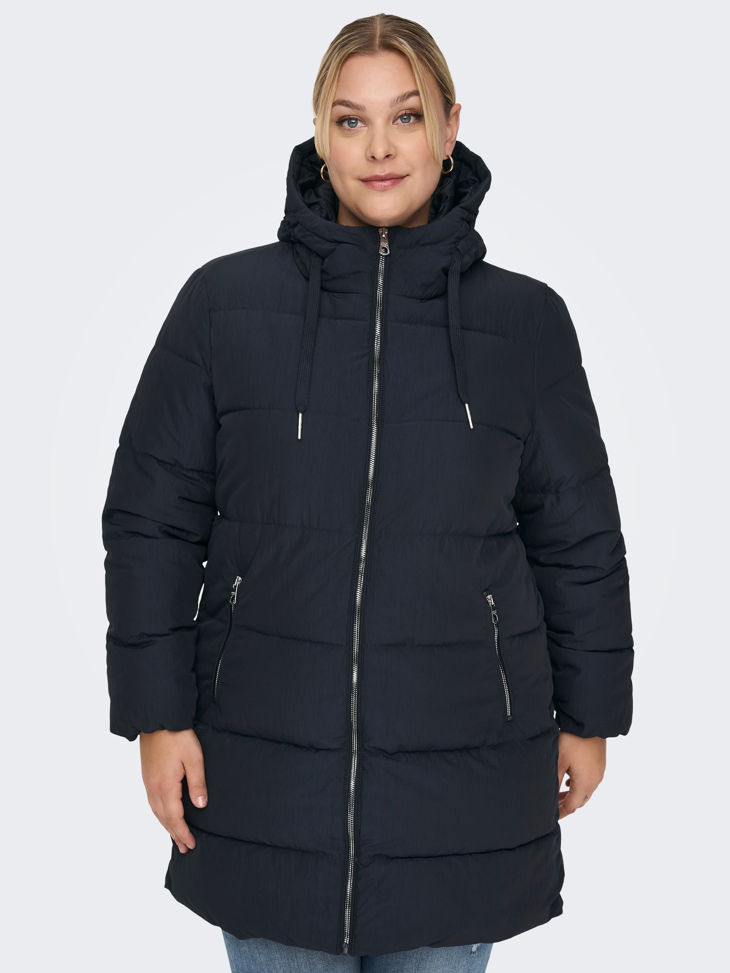 ONLY CARMAKOMA  CARDOLLY LONG PUFFER COAT CC OTW