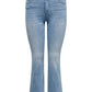 Only Carmakoma CARSALLY HW SK FLARED DNM BJ759 NOOS  Light Medium Blue Denim
