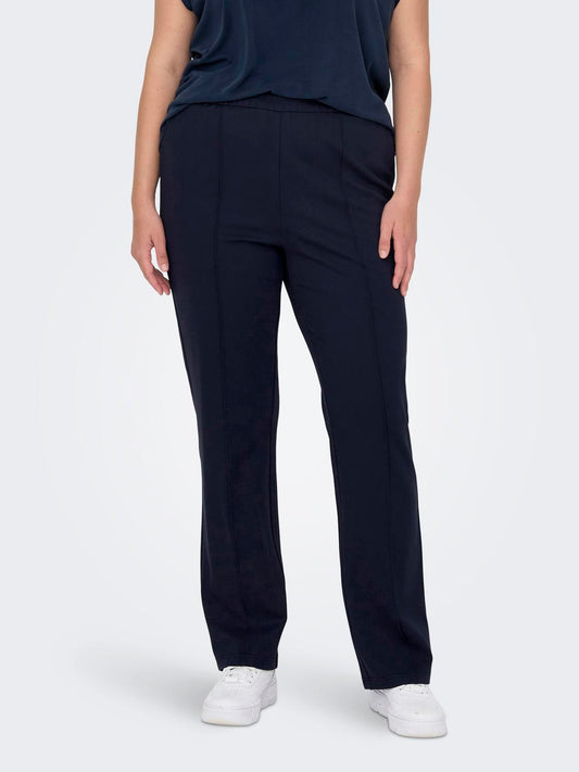 ONLY CARMAKOMA  CARGOLDTRASH-SUKI LIFE HW WIDE PANT PNT BLAUW