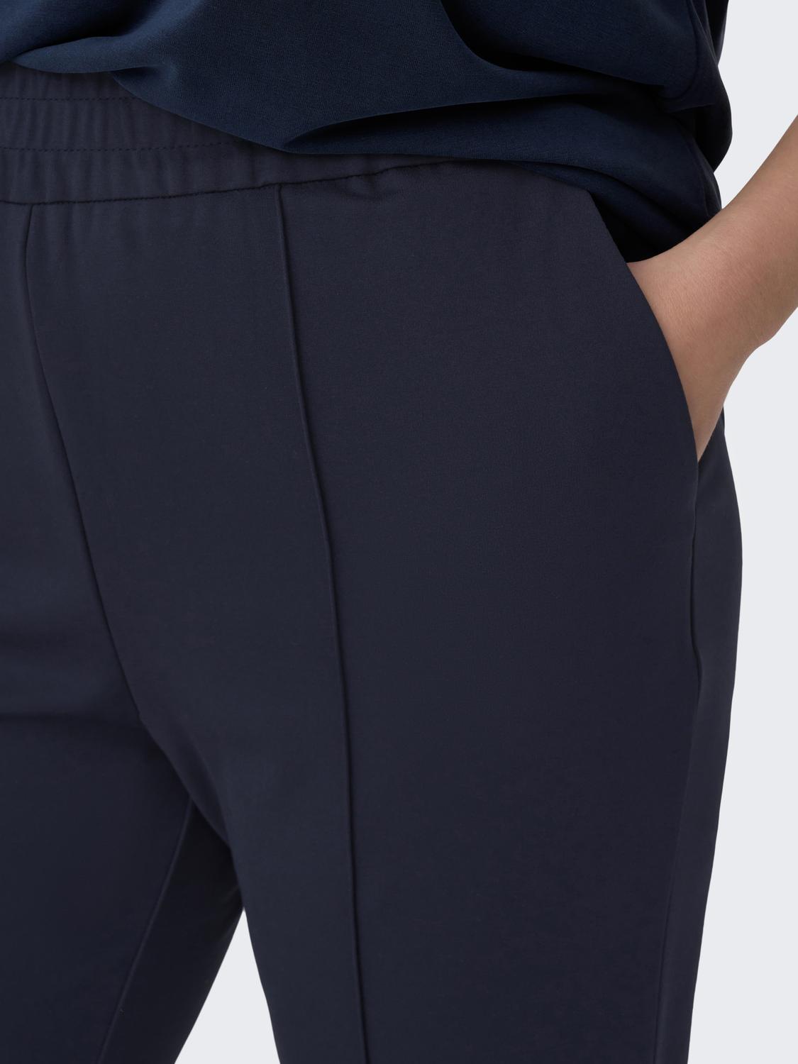 ONLY CARMAKOMA  CARGOLDTRASH-SUKI LIFE HW WIDE PANT PNT BLAUW