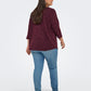 Only Carmakoma CARMARTHA 3/4 TOP JRS Cabernet
