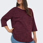 Only Carmakoma CARMARTHA 3/4 TOP JRS Cabernet