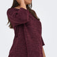 Only Carmakoma CARMARTHA 3/4 TOP JRS Cabernet