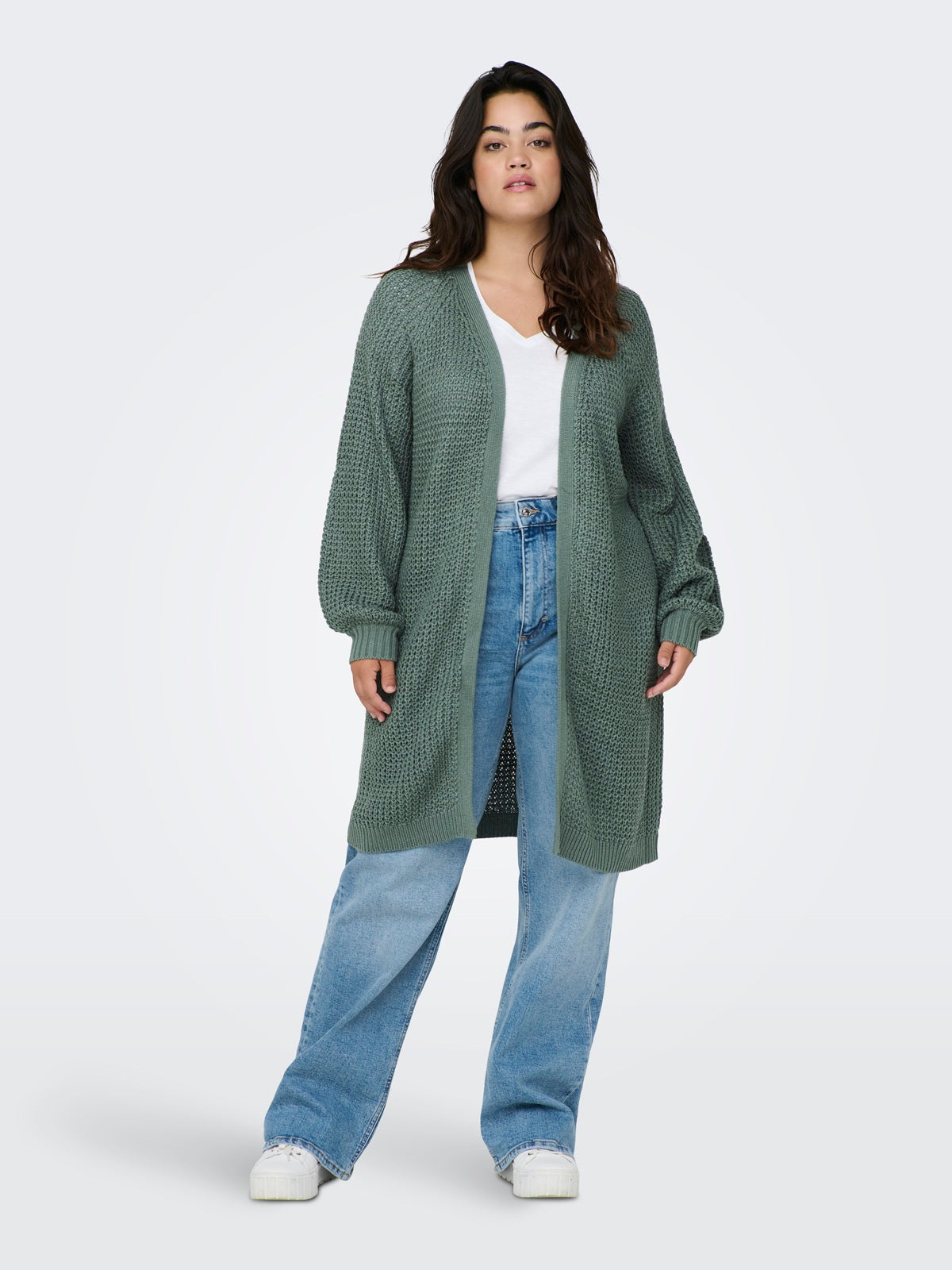 ONLY CARMAKOMA  CARMIRLA NEW L/S CARDIGAN KNT