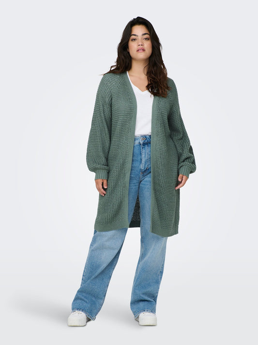 ONLY CARMAKOMA  CARMIRLA NEW L/S CARDIGAN KNT