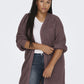 ONLY CARMAKOMA  CARMIRLA NEW L/S CARDIGAN KNT