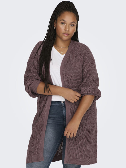 ONLY CARMAKOMA  CARMIRLA NEW L/S CARDIGAN KNT