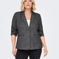 Only Carmakoma  CARGOLDTRASH-ELISE BLAZER TLR