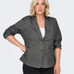 Only Carmakoma  CARGOLDTRASH-ELISE BLAZER TLR