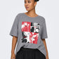 Only Carmakoma Carjimina T-Shirt Grijs