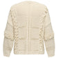 Only Carmakoma  CARYRSA LIFE LS FRINGE O-NECK KNT