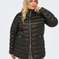 Only Carmakoma  CARVEGA LIFE QUILT COAT OTW Chocolate Torte