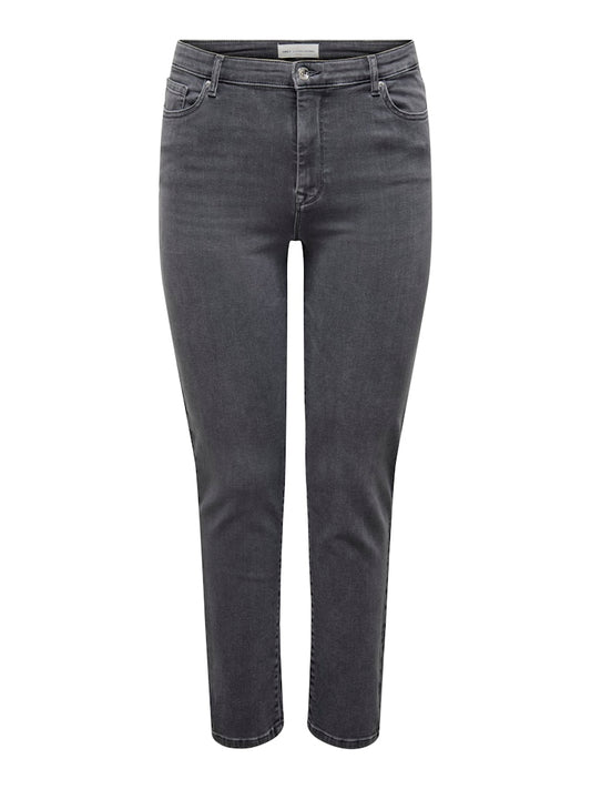 Only Carmakoma  CARSUI MID SLIM DNM REA332 Medium Grey Denim