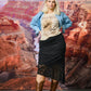 ONLY CARMAKOMA  CARPAYTON SS O-NECK JEANS TEE JRS