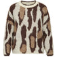 ONLY CARMARKOMA  CAREDELIE LIFE LS JQ O-NECK KNT
