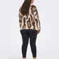 ONLY CARMARKOMA  CAREDELIE LIFE LS JQ O-NECK KNT