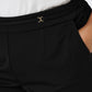 ONLY CARMAKOMA  CARGOLDTRASH LIFE HW BELT WIDE PANT PNT ZWART