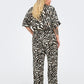 ONLY CARMAKOMA  CARBERTE PANTS AOP