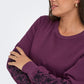 ONLY CARMAKOMA  CARJENNA LS O-NECK SWEAT SWT PAARS