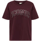 ONLY CARMAKOMA CARRIRI 2/4 O-NECK BOXY TEE JRS BURGUNDI