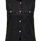 ONLY CARMAKOMA  CARSHONA LIFE S/L BOUCLE WAISTCOAT