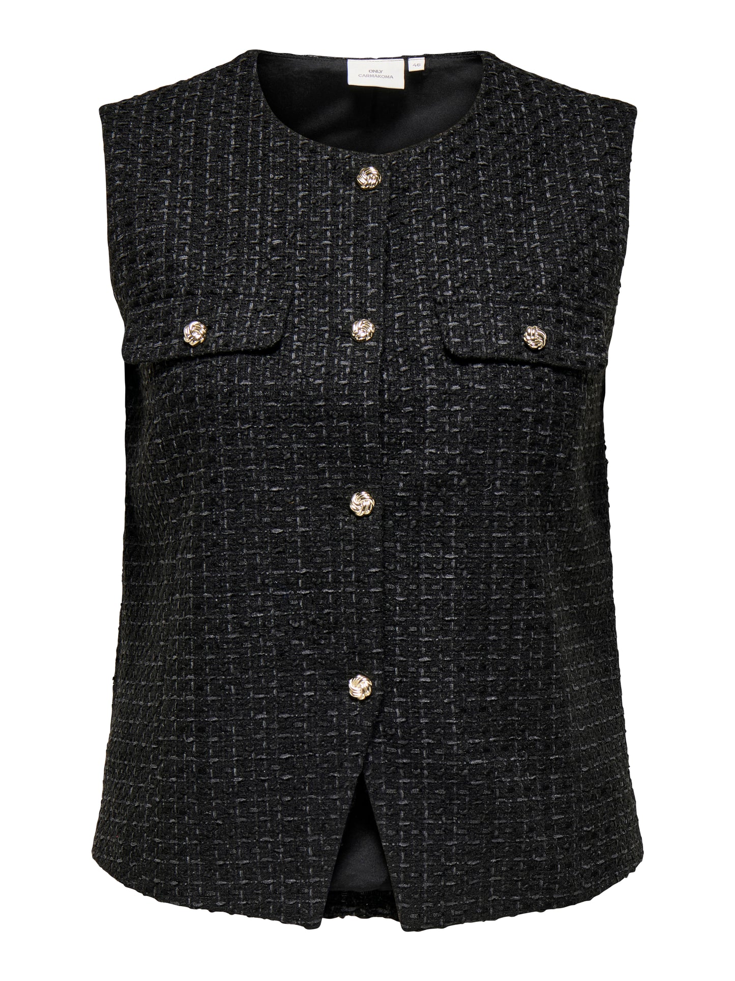 ONLY CARMAKOMA  CARSHONA LIFE S/L BOUCLE WAISTCOAT
