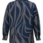 ONLY CARMAKOMA CARFANNIL LS V-NECK TOP AOP