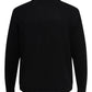 ONLY CARMAKOMA   CARMARGARETHA LS BUTTON PULLOVER KNT ZWART