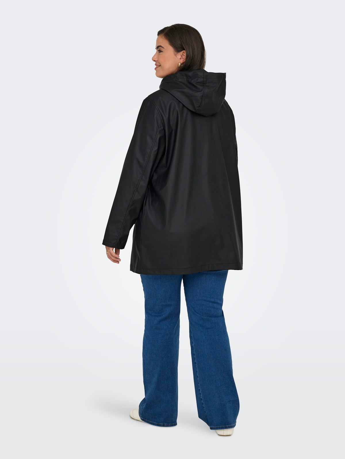 ONLY CARMAKOMA  CARELISA LIFE RAINCOAT ZIP OTW
