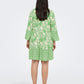 Only Carmakoma  CARMARRAKESH LIFE 3/4 TUNIC DRESS AOP groen