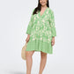 Only Carmakoma  CARMARRAKESH LIFE 3/4 TUNIC DRESS AOP groen