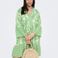 Only Carmakoma  CARMARRAKESH LIFE 3/4 TUNIC DRESS AOP groen