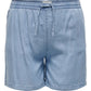 Only Carmakoma CARPEMA LIFE LYOCELL DNM SHORTS YOK light blue