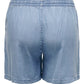 Only Carmakoma CARPEMA LIFE LYOCELL DNM SHORTS YOK light blue