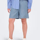 Only Carmakoma CARPEMA LIFE LYOCELL DNM SHORTS YOK light blue