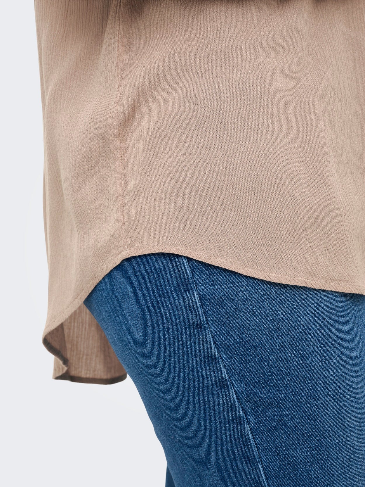 ONLY CARMAKOMA  CARJETTE LIFE S/L TOP WVN NOOS
