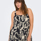 Only Carmakoma CARMALUSI S/L CALF DRESS AOP Pumice Stone