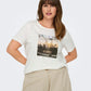 Only Carmakoma CARARNA LIFE SS REG TEE JRS wit