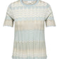 ONLY CARMAKOMA  CARALVIRA LIFE SS GLITTER O-NECK