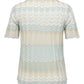 ONLY CARMAKOMA  CARALVIRA LIFE SS GLITTER O-NECK
