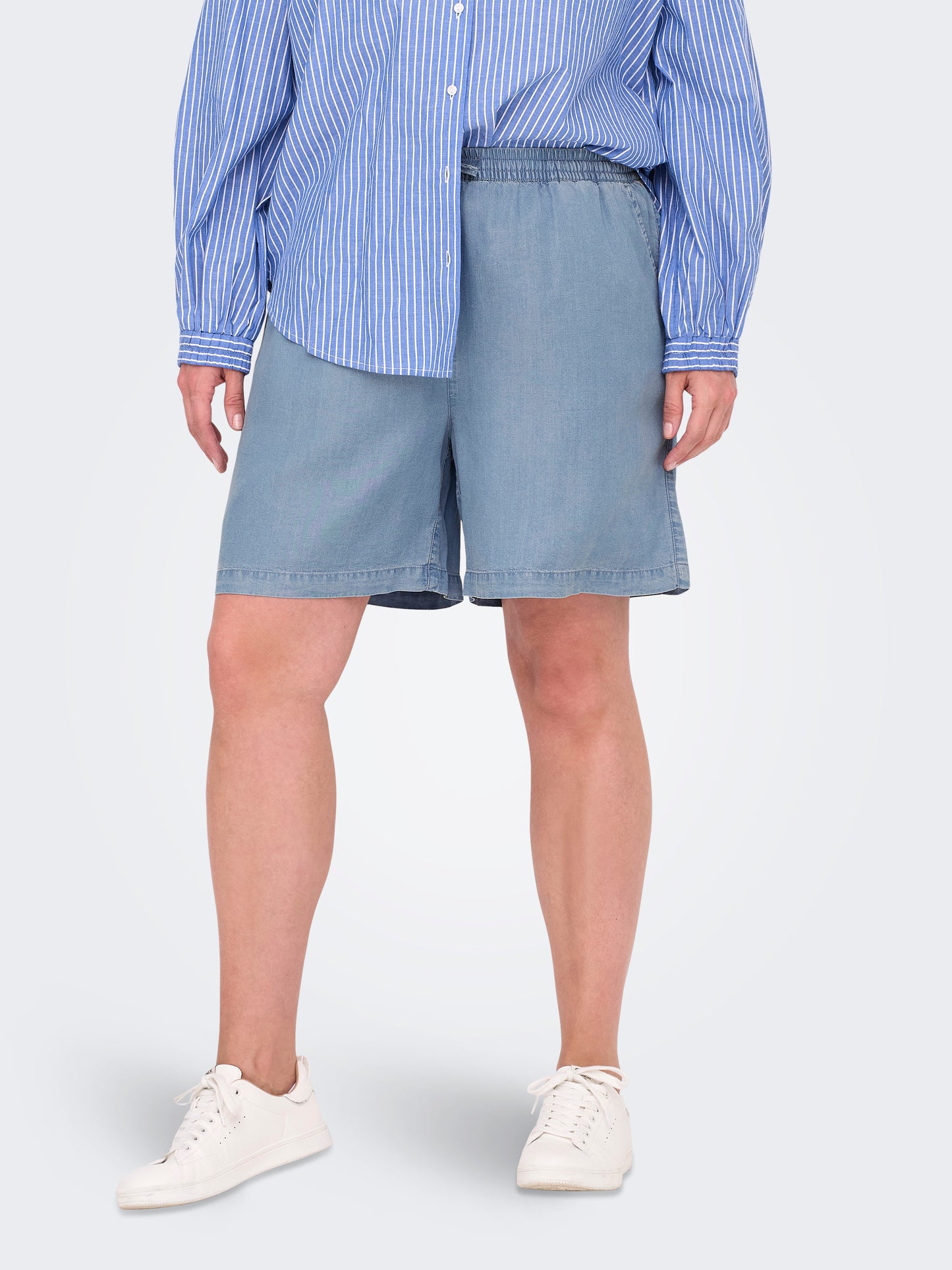 ONLY CARMAKOMA   CARPEMA LIFE LYOCELL DNM SHORTS YOK